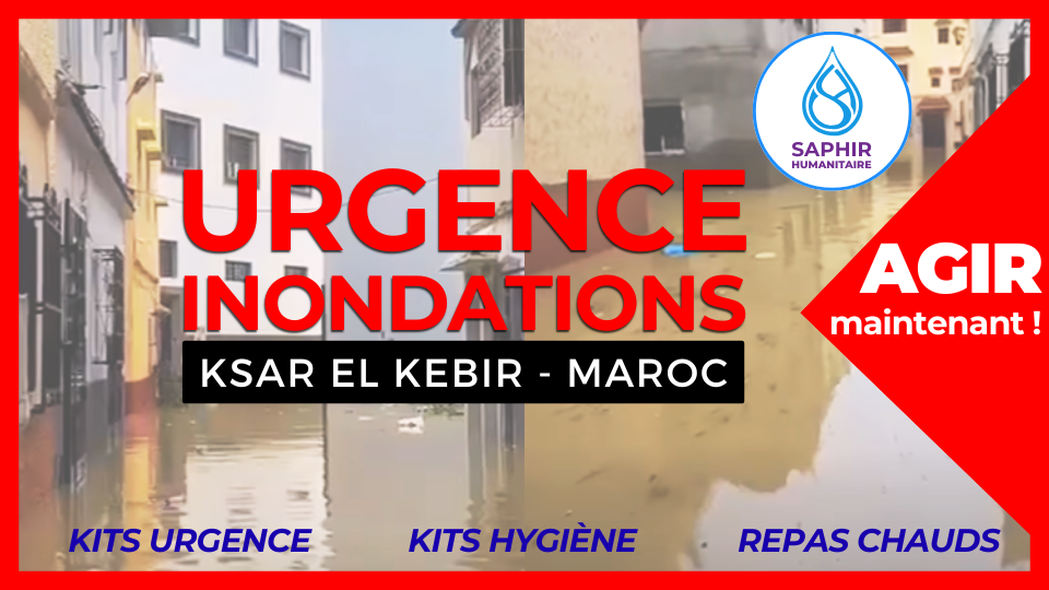 Urgence inondation - Maroc